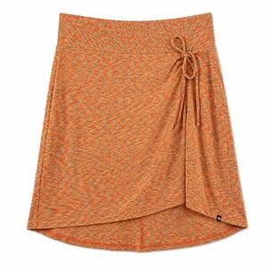 The‎ North Face Adjustable Ruched Athletic Skirt Large Orange Blue